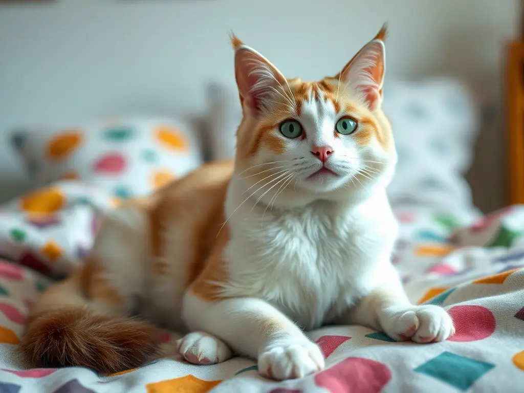 Foto realista de un gato Snowshoe majestuoso y sano