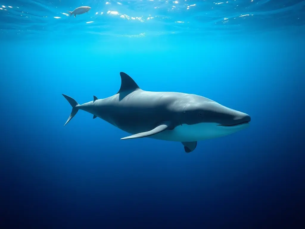 Foto realista de Vaquita Marina en el Mar de Cortés