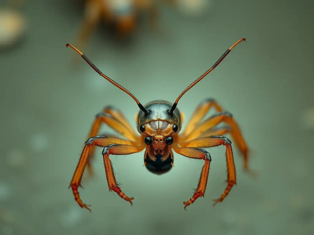 Un retrato detallado de un Palpigrádo microscópico