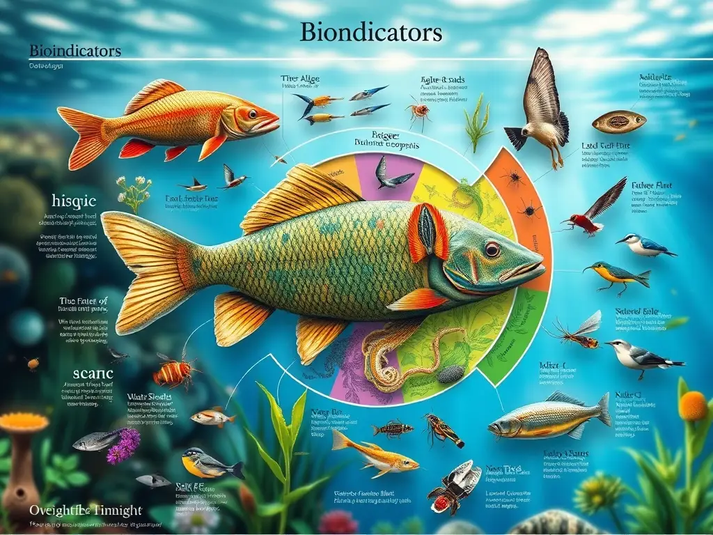 Imagen detallada del diagramas bioIndicadores vibrantes