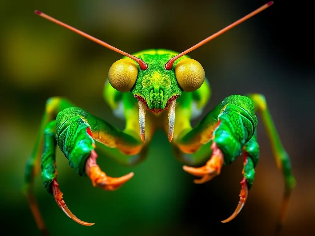 Retrato realista de caracol místico, vibrante y detallado