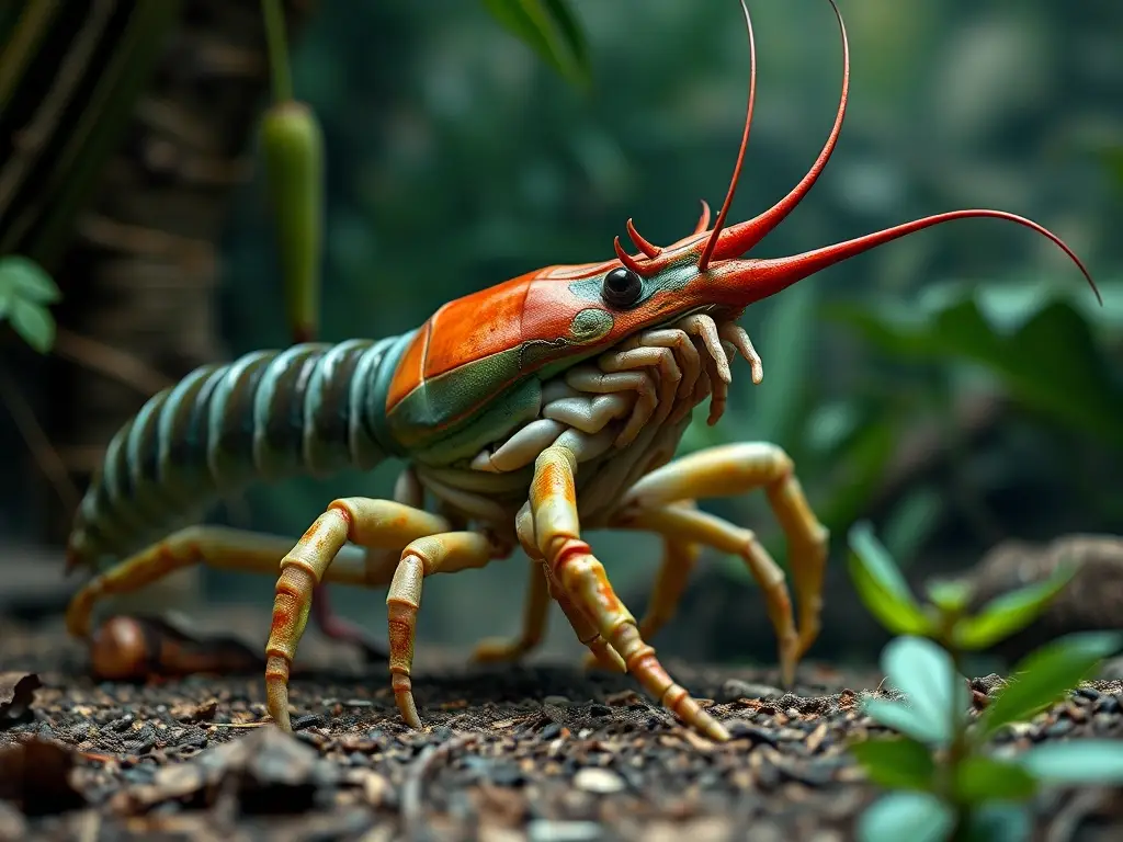 Fotografía de cangrejo gigante japonés, alta resolución, realista