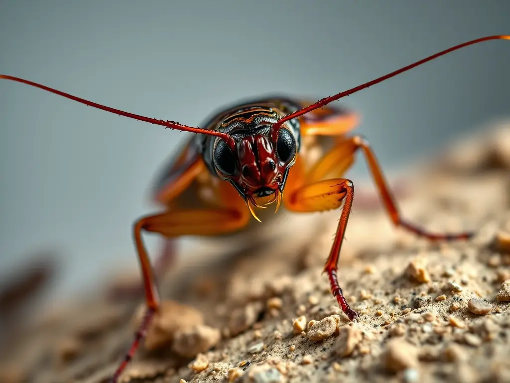 Fotografía realista de un manual exhaustivo sobre roaches