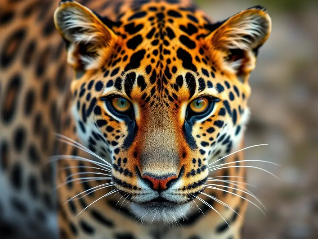 Fotografía de portada realista de un libro sobre leopardos