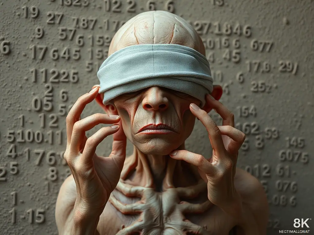 Escultura realista, con texturas naturales y sin elementos perturbadores