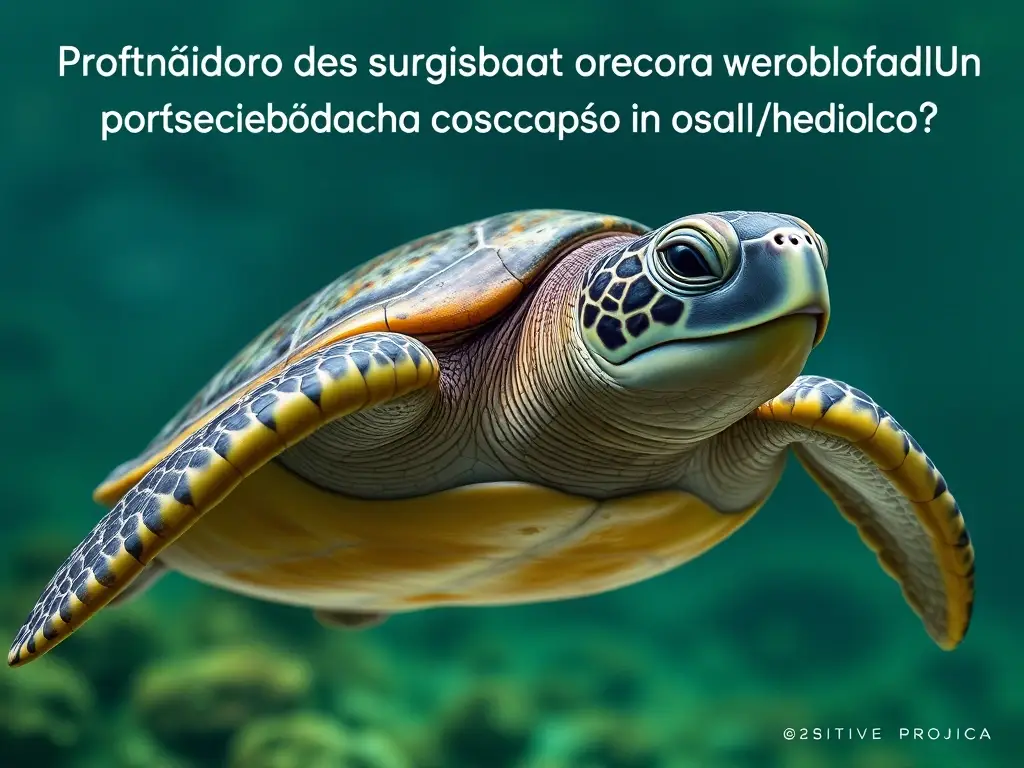 Arte de portada realista de tortuga con orejas amarillas